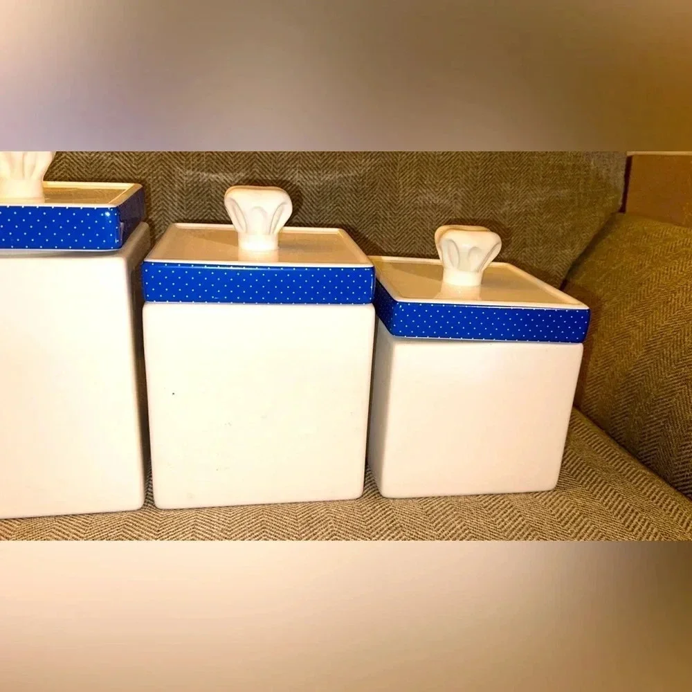 VTG The Pillsbury Doughboy/Danbury Mint 2000 Complete Canister Set Collection - Picture 12 of 15